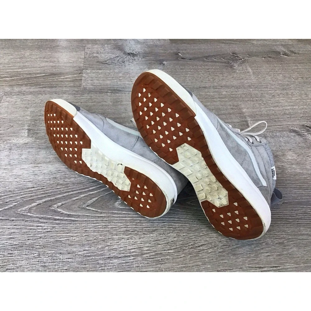 Vans Ultrarange Ultra Cush Lite High Top Shoes Size 8 Mens 9.5 Womens Color Gray